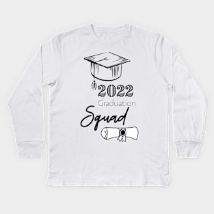 2022 Graduation Squad Kids Long Sleeve T-Shirt